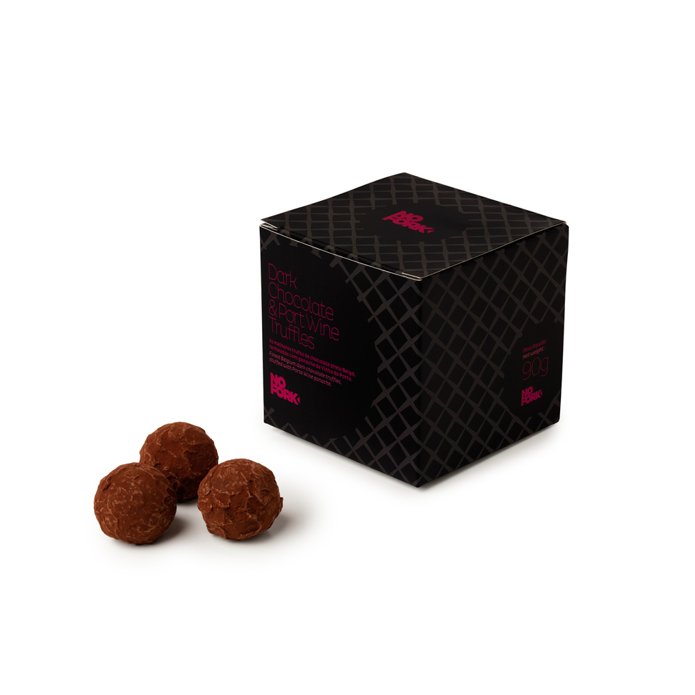 Dark Chocolate & Port Wine Truffles