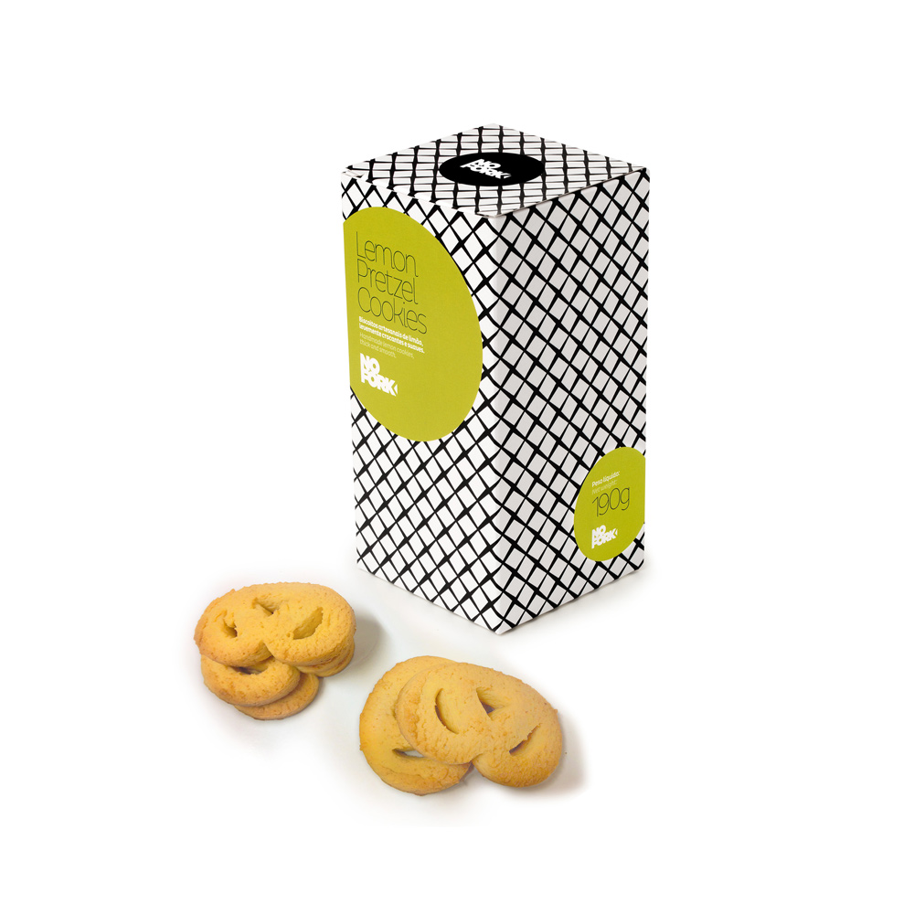 Lemon Pretzel Cookies